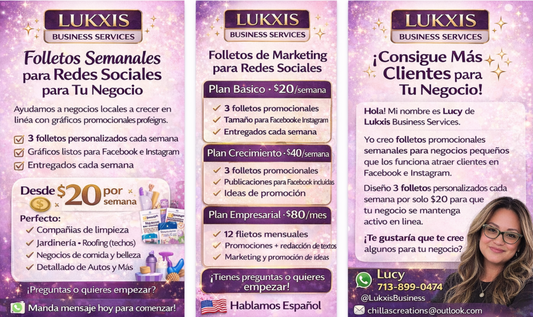 Weekly Social Media Flyers