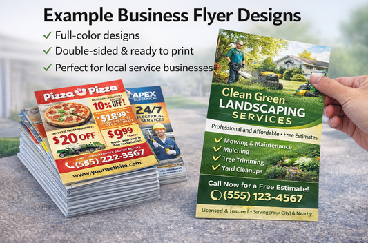 Printed Business Flyers