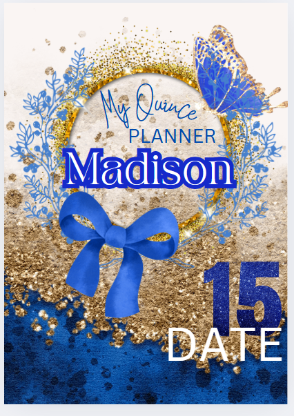 My 15 planner-Custom made planner for your quince-Quince planner